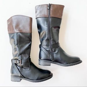 Link Black/Brown Boots Justina-51K